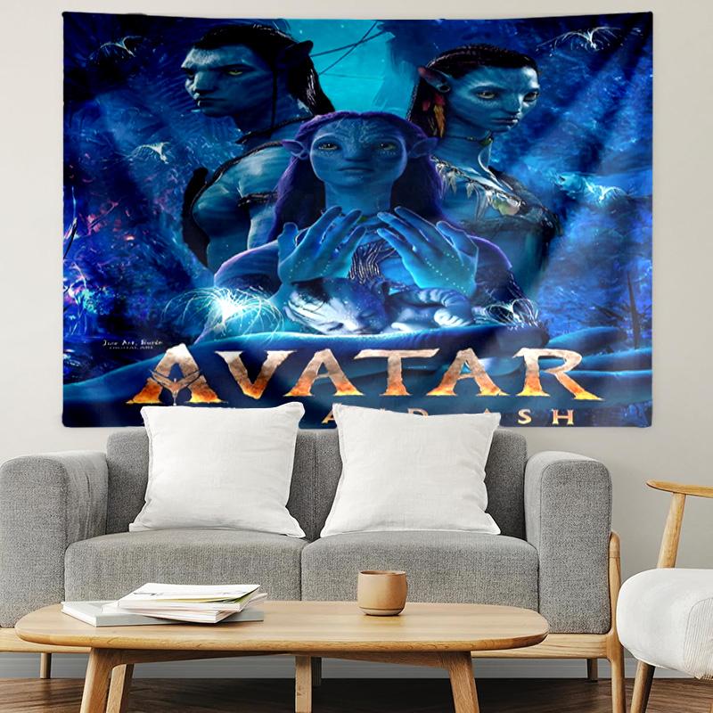 Arazzo con Stampa Avatar, Leggero da Appendere a Parete, per Camera da Letto, Dormitorio, Soggiorno, Decorazione Artistica per la Casa - Regalo di Compleanno o Natale per Amici