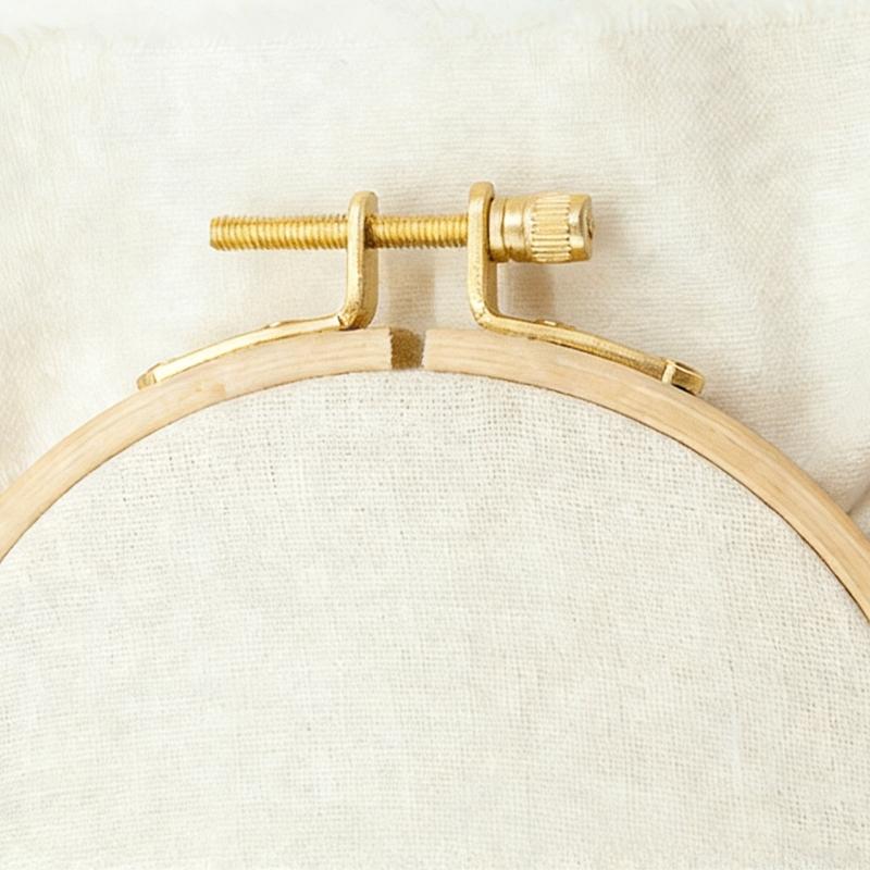 Wood Craft Hoop Ideal For Crosses Stitching Sewing And Punch Needle Embroidery Works