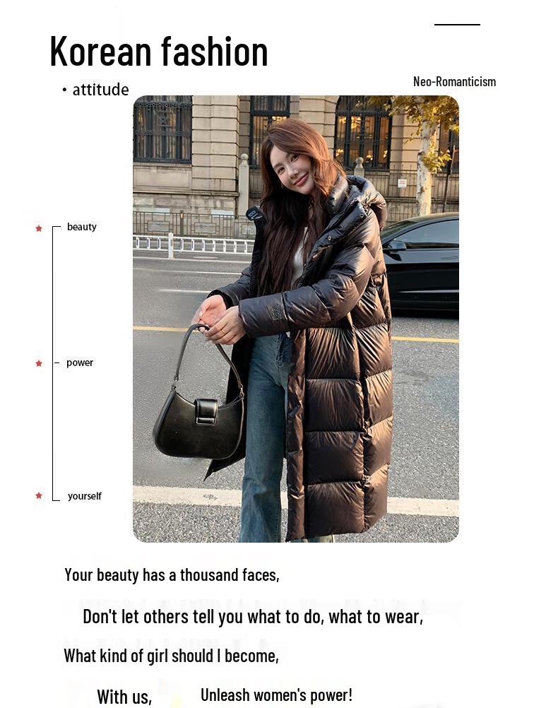 Yaya Women's Long Hooded Down Jacket YE4B715191A