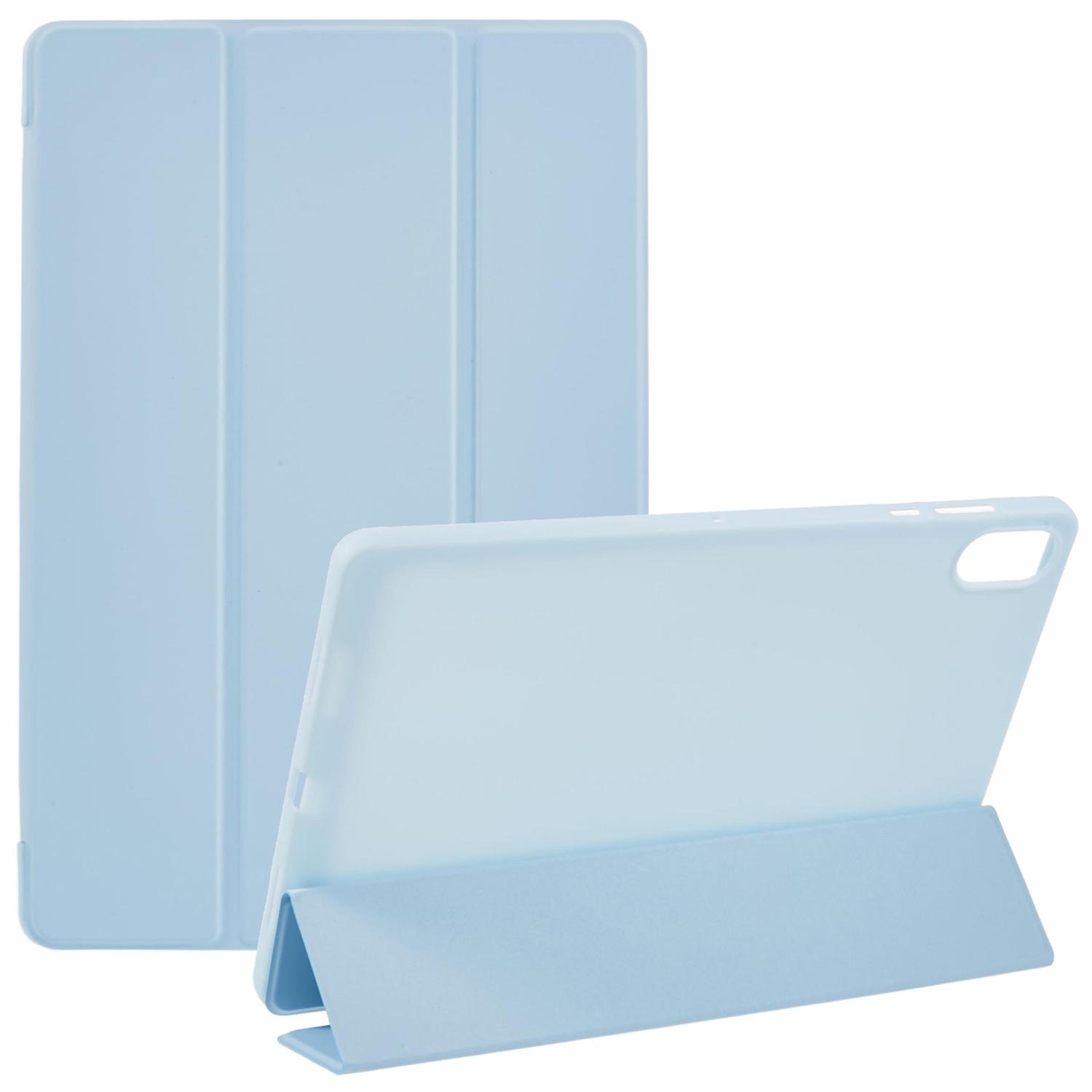 

Чехол для планшета Honor Pad X8a из искусственной кожи + силикона с тройной подставкой Baby Blue