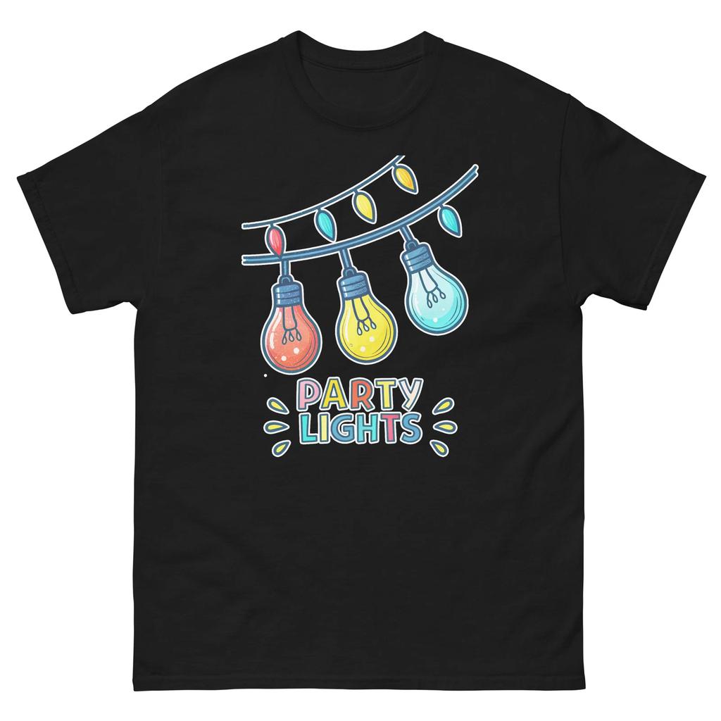 Party Lights Party Supplies Items Birthday Event T-Shirt