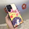Caleb Love And Deep Space Phone Case For Samsung S25 Ultra S23 S22 S24 S20 Fe S21 Plus A54 A53 A16 Glass Cover