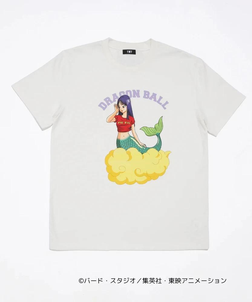 Tmt Dragon Ball Cotton TShirt Mermaid White Japan Original New M