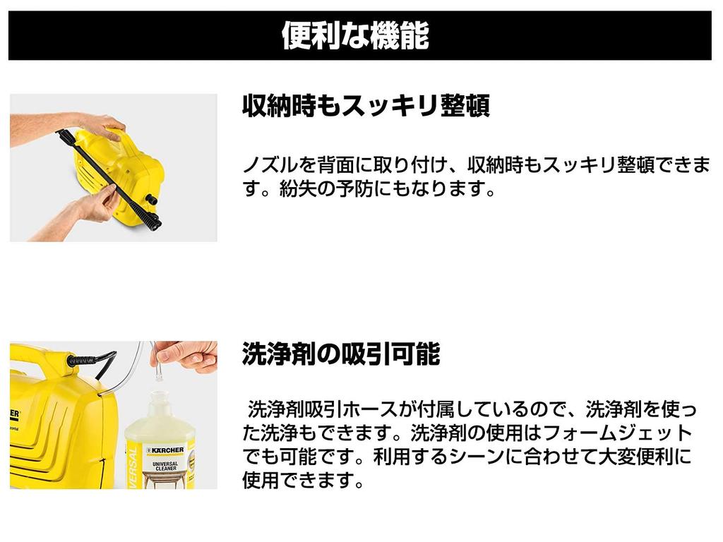 KARCHER Cablu de Alimentare Tip Mașină de Spălat cu Presiune Înaltă K2 Classic Kit Auto 1.600-976.0