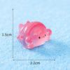 10Pcs Multicolors Mini Marine Animal Miniatures Resin Ornaments Fairy Garden Decoration Micro Landscape