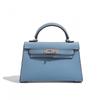 Elegant 2025 Summer Kelly-Style Mini Silver Buckle Handbag - Women's Shoulder & Crossbody Fashion Accessory