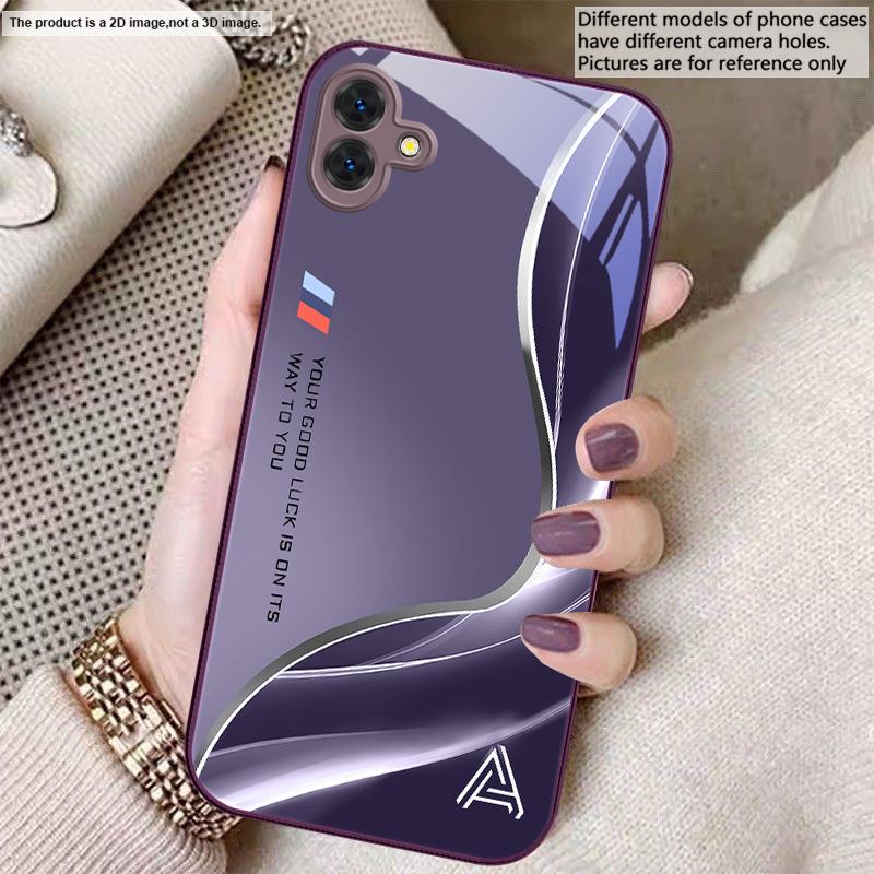Good luck is coming green For Samsung A01 A02 03 Core 04 05 06 10 12 13 14 5G 15 16 M02 12 Note 8 9 10 20 glass Ultra phone case