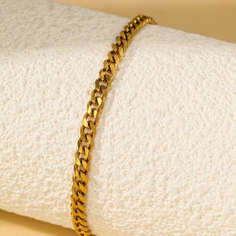 Stainless Steel Anklet Multiple Chain Thickness Specifications Classic Fashion Anklet For Women Jewelry Creative Fashion Gifts