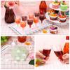 25pcs Unbreakable Disposable Wine Glasses Transparent Champagne Goblet  Party Supplies