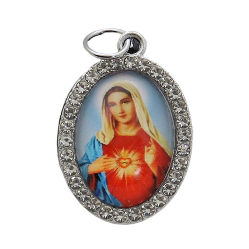 10Pcs Religious Pendant Charm Jewelry Religiou Necklaces Bracelets Making