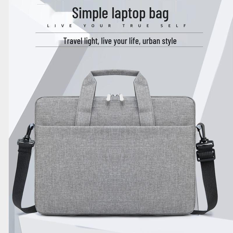 16-Inch Handheld Laptop Bag for Apple, Huawei, Lenovo, Xiaomi, Dell – Airbag Design for Men and Women