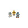 Janod - Brico'Kids Wooden Robots - Construction Toy - Teaches Fine Motor Skills and Imagination - Ages 3 and Up, J06473