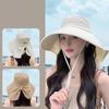 Breathable Sun Hat for Women Neck Cover Hat with Neck Flap Wide Brimmed Hat Adjustable Fashionable Sports Hat