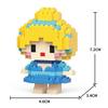 Cartoon Building Blocks, Animal Dolls, Educational Assembling Toys, Ornaments, Small Particles, Children's Birthday Gifts