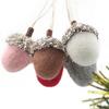 3pcs Cute Acorn Balls Multifunction Xmas Tree Pendant Crafts Wool Felt  Window