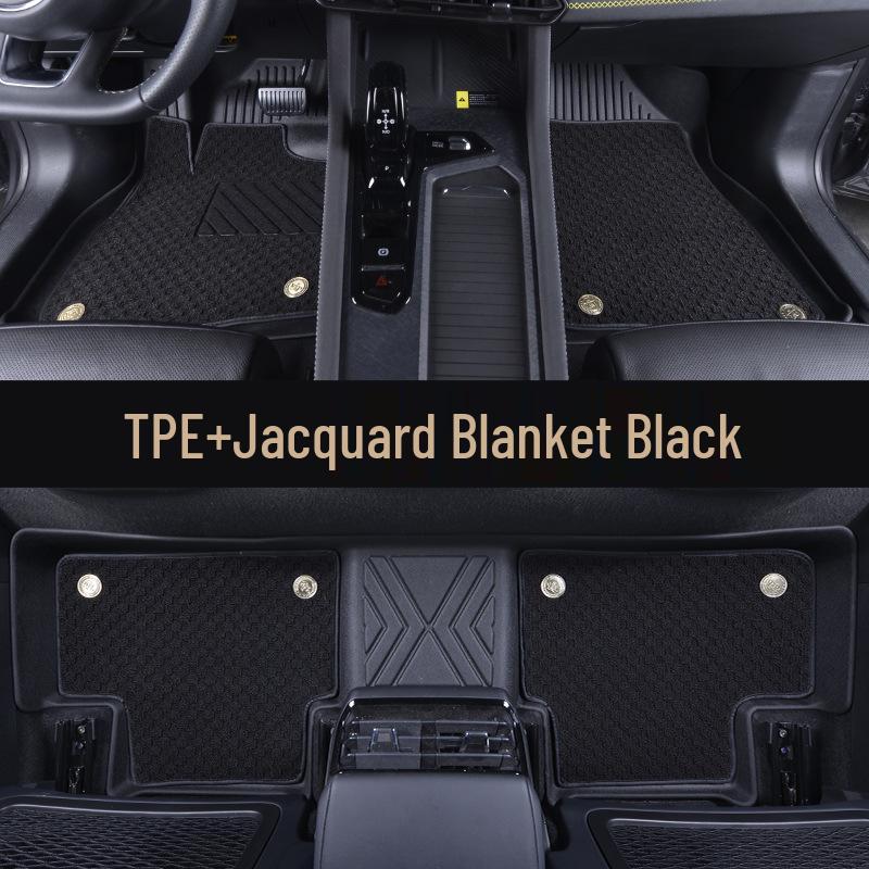 TPE Full Coverage Floor Mats for BYD Song PLUS L MAX EV DMI