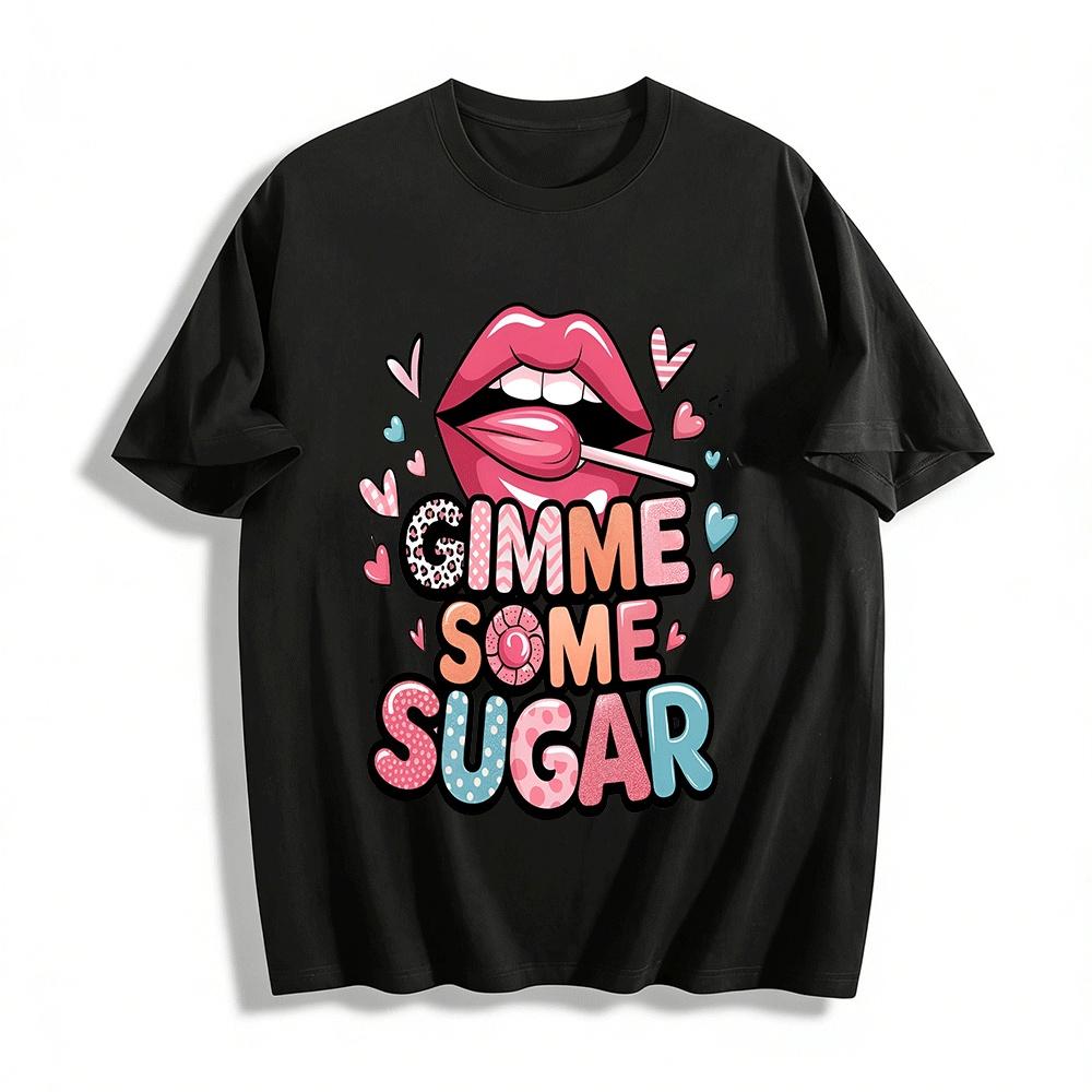 Gimme Some SugarT Pure cotton T-shirt XXS