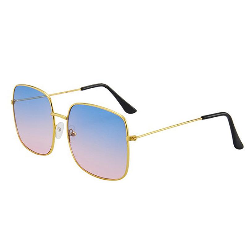 

Vintage Square Sunglasses Woman Classic Gradient Mirror Frameless Sun Glasses Female Fashion Rimless Eyewear UV400 Oculos De Sol As shown in the figu