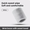 1 PC Towel Sports Wrist Bands Tennis Sweat Bands Wrist Guard Basketball Fitness Sweatbands Wrist Wrap Wrist Protection Badminton 1