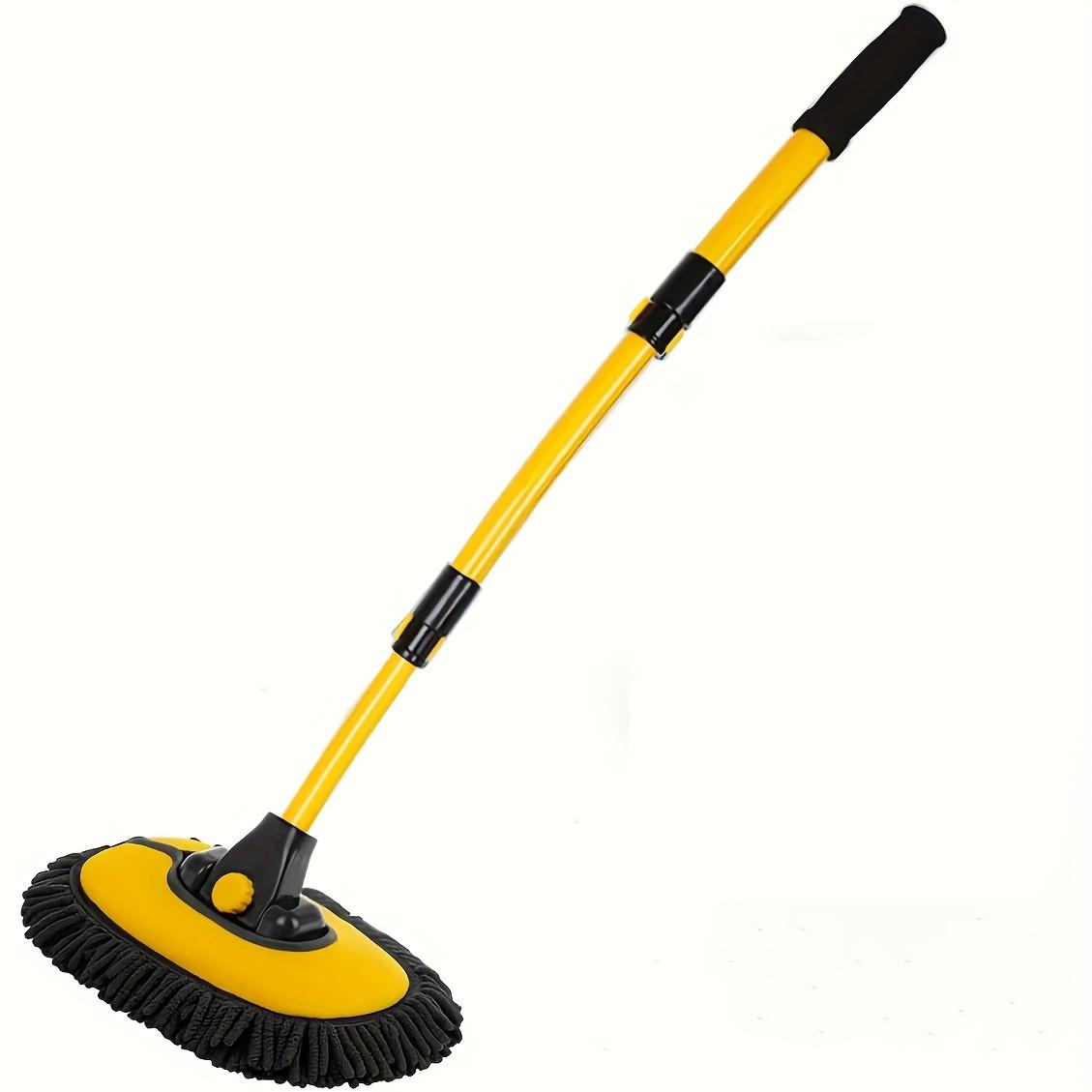 

Щетка для чистки автомобиля из микрофибры, телескопическая, с длинной ручкой - 3 регулируемые длины, водонепроницаемая, для удаления пыли, для внутреннего и наружного использования