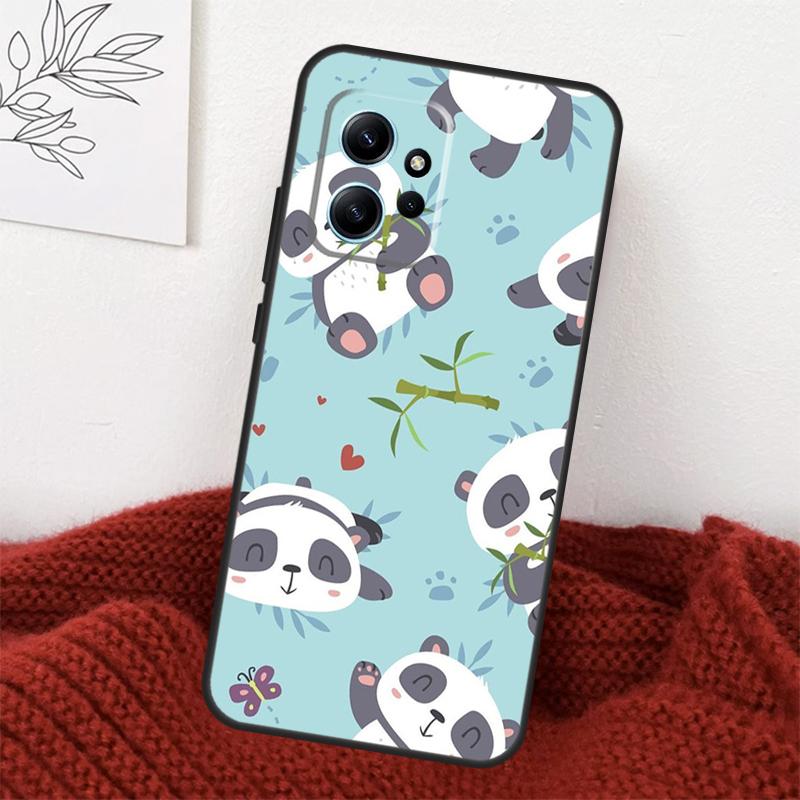 Panda Animal Case For Xiaomi Redmi Note 14 13 12 11 10 15 Pro Plus Cover For Redmi 15 15C 10C 12C 13C 14C