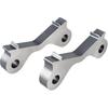 Pinça de Freio Traseira Dupla Bevinsee 2 Peças Adaptadores para Soldar Compatível com Freio de Mão de Drift para BMW E36 E46 323i 323Ci 325i 325Ci 325xi 328i 328Ci 330i 330Ci