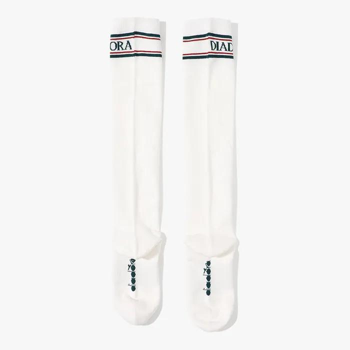 Basic Knee Socks White