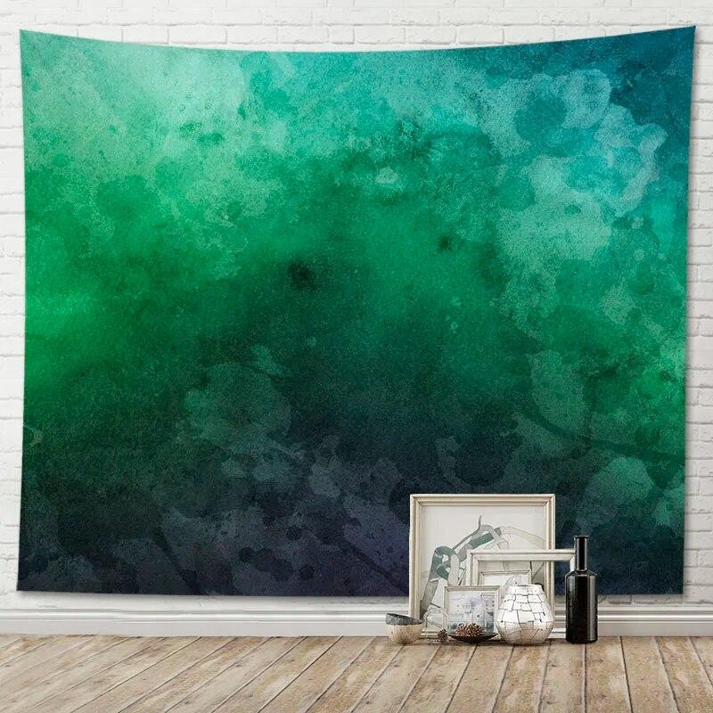 Tapestry Gradient Watercolor Background Home Living Room Decoration Hanging Cloth