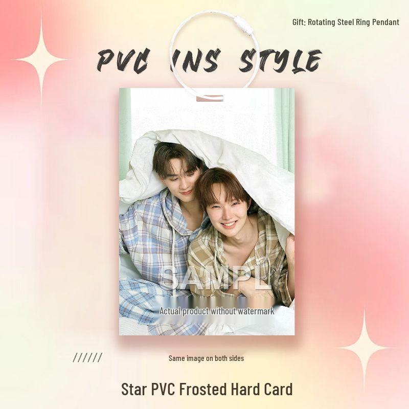 Thai Star Kengnampimg CP Support PVC Card Star Competition Ita Bag Pendant Ornament