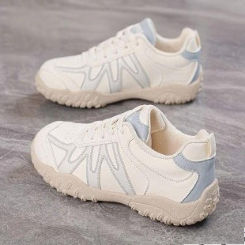 

Новые женские спортивные и повседневные туфли на шнуровке, нескользящей мягкой подошве, для студентов, для сезона ретро-обуви 40 синий