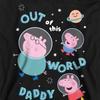 Peppa Pig Unisex Adult Out Of This World Daddy Pig Sweatshirt