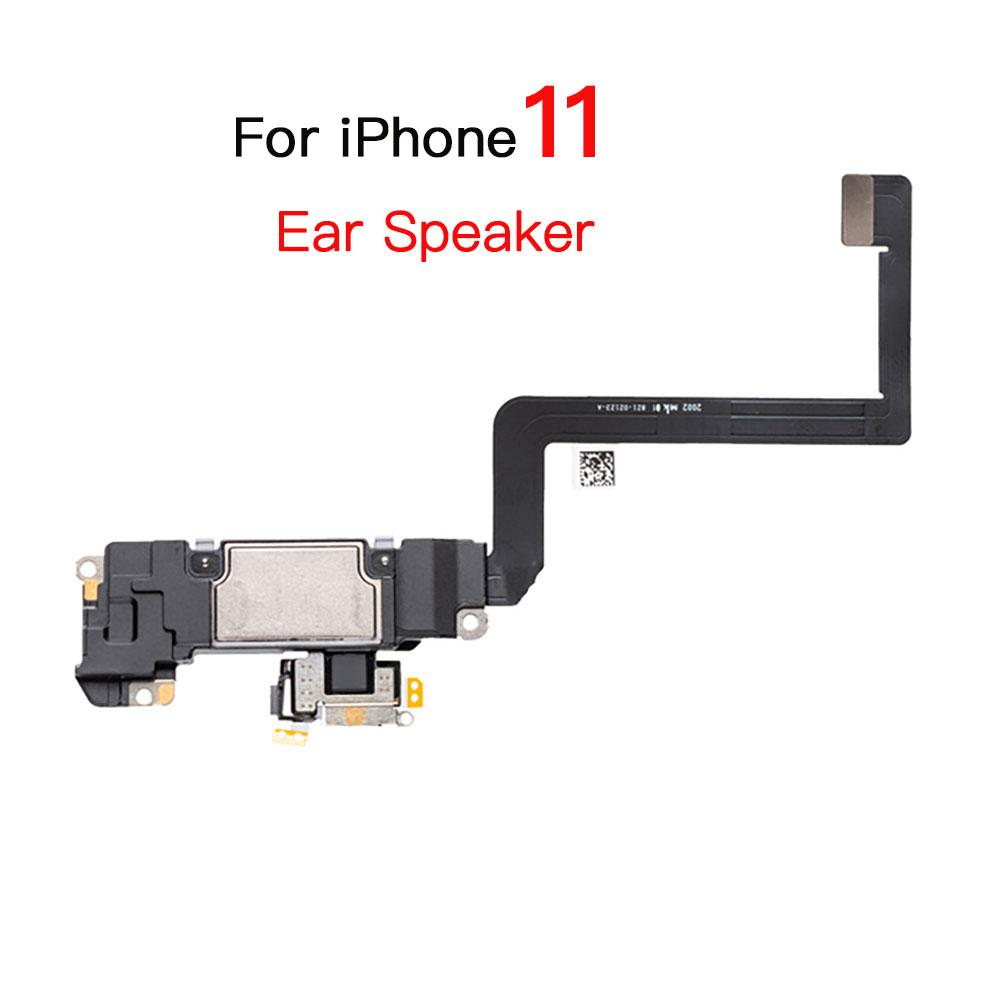 Ear Speaker Flex Cable Replacement For iPhone X XR XS 11 12 Mini Pro Max Ear Piece Upper Loudspeaker Light Sensor Microphone