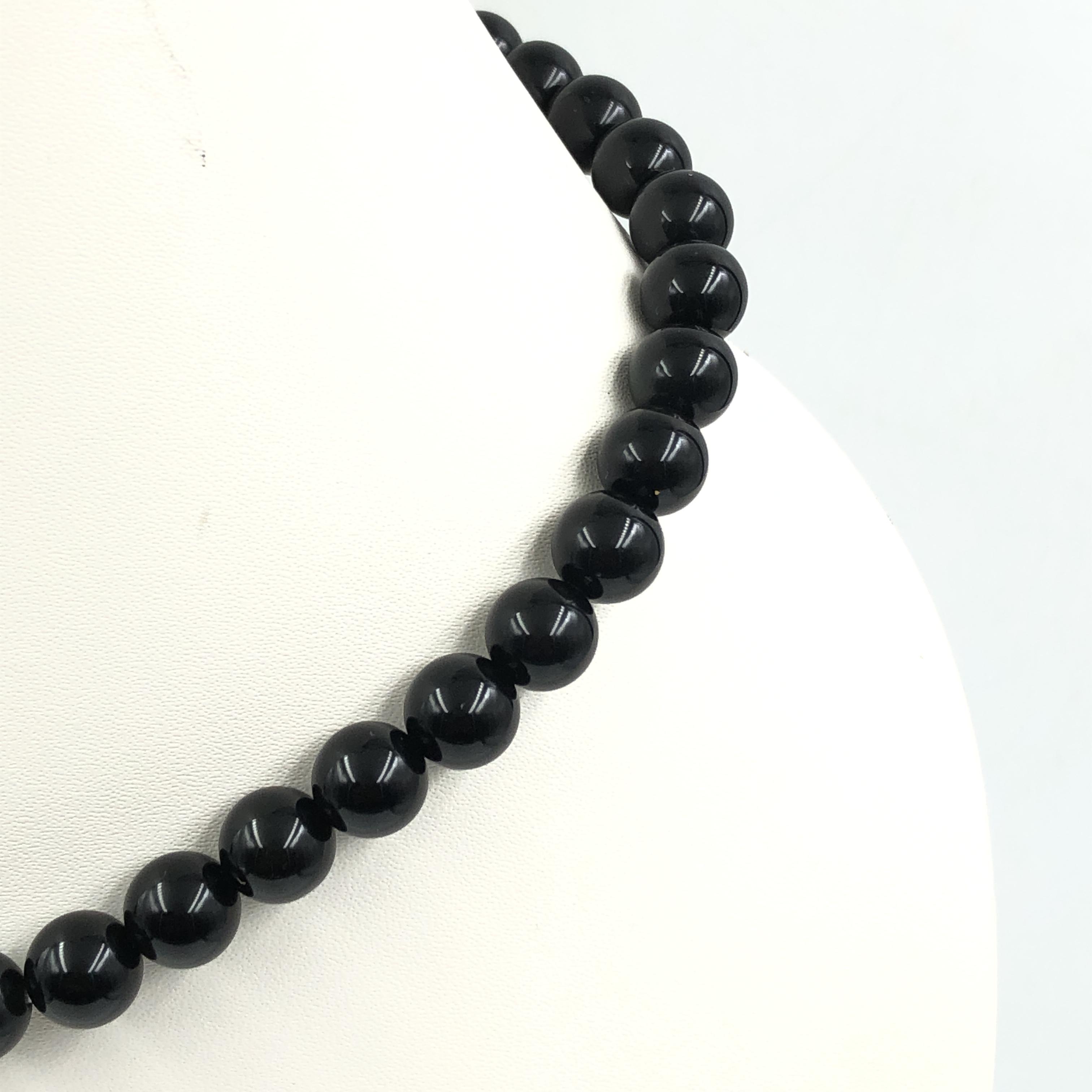 

8mm Natural Silver Obsidian Gemstone Round Beads Jewelry Handmade Elegant Necklace 17-20 For Women 8BN-55