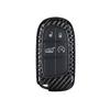 Carbon Fiber T-Carbon Car Key Case For Jeep Grand Cherokee Dodge Jcuv Dart Journey Chrysler 300C Fiat 4 Button Remote Fob Cover