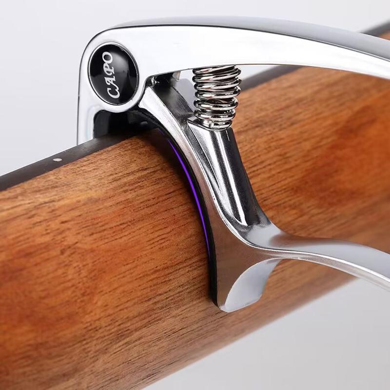 Guitar Capo Metal Zinc Alloy Tuner Clamp Professional Key Trigger Capo for Acoustic Electric Guitars