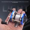 Metal Construction Ice Fishing Reels Right Left Hand Mini Size Fishing Spinning Reel Portable Use High Speed