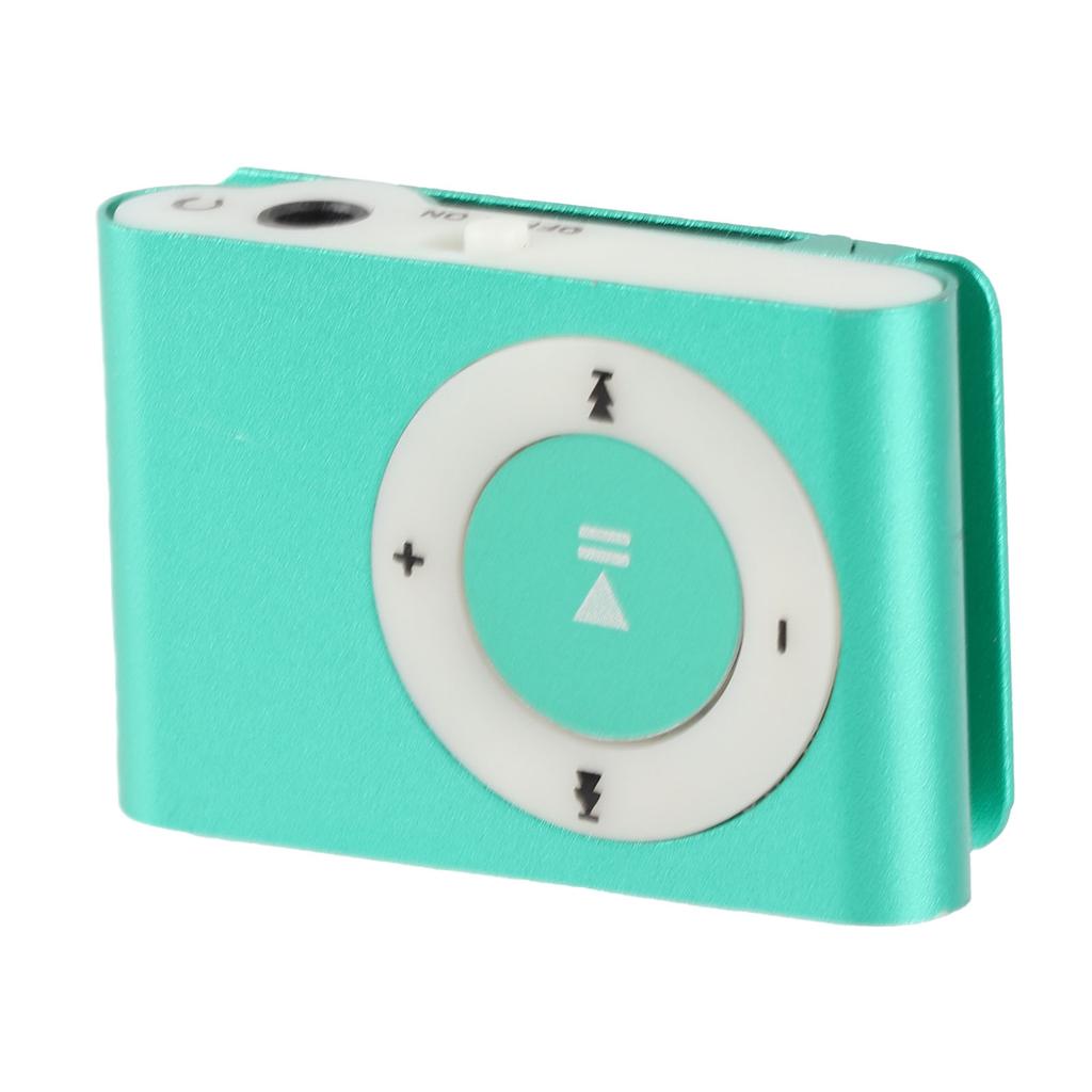 Mini Portable USB MP3 Player Mini Clip MP3 Waterproof Sport Compact Metal Mp3 Music Player with TF Card Slot