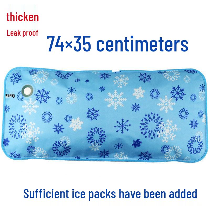 Large Water-Filled Cooling Ice Pillow for Adults & Students