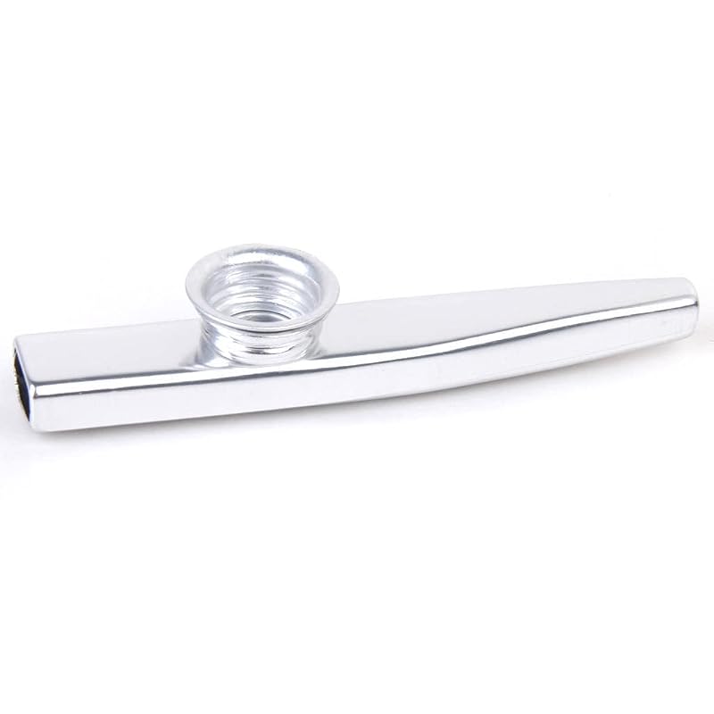 [No Brand] Nakano Submarine Kazoo Music Toy for Music Lovers - Metal Kazoo (Silver)