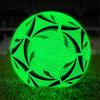 Size 5 Glowing Soccer Ball, Durable Football For Competition Training For Indoor And Outdoor