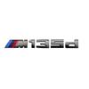 For BMW M 5.5cm Sticker M135I M240D M340I M550D M440D M135D M760LI M140D Modified Digital Displacement Standard ABS Rear Logo rvbf26