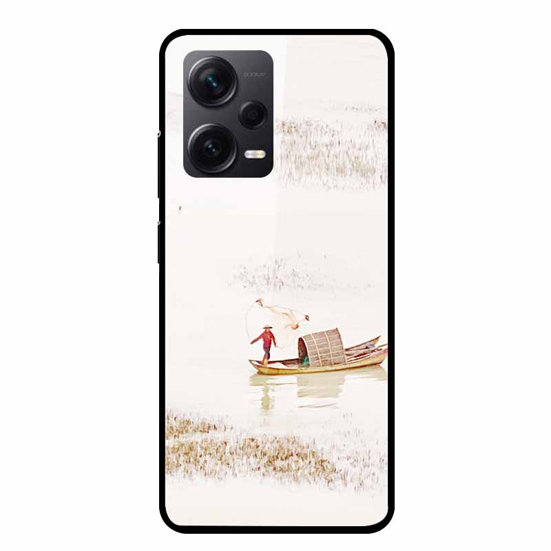 Tempered Glass Cases For Redmi Note 12 Pro Plus 5G Covers Note12 Hard Back Covers for Xiaomi Redmi Note 12 Pro Capas Protective