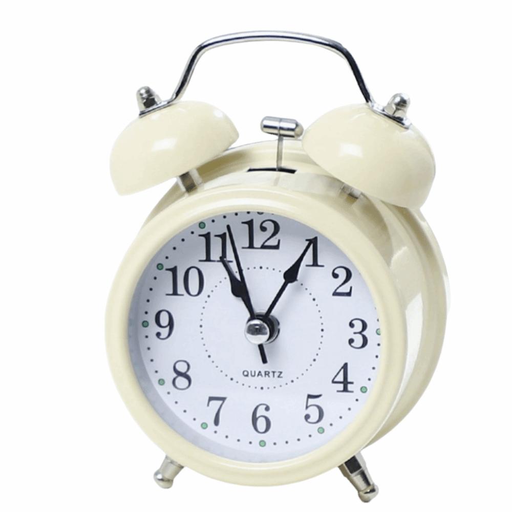 Vintage Creative Classical Alarm Clock 3in Super Loud Retro Alarm Clock Mute Type Double Bell Bell Alarm Clock Students Learning2
