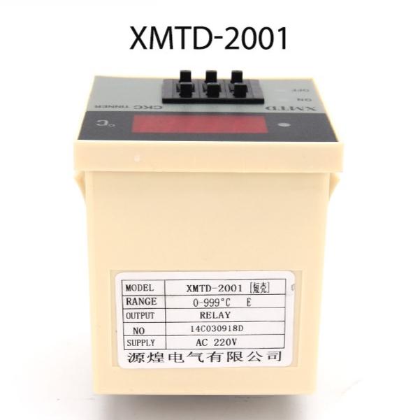 XMTD-2001 PID Digital Display Temperature Controller 0-399℃ 0-999℃ K E PT100 Thermocouple 220AC 75*75mm Thermostat 220V 110V