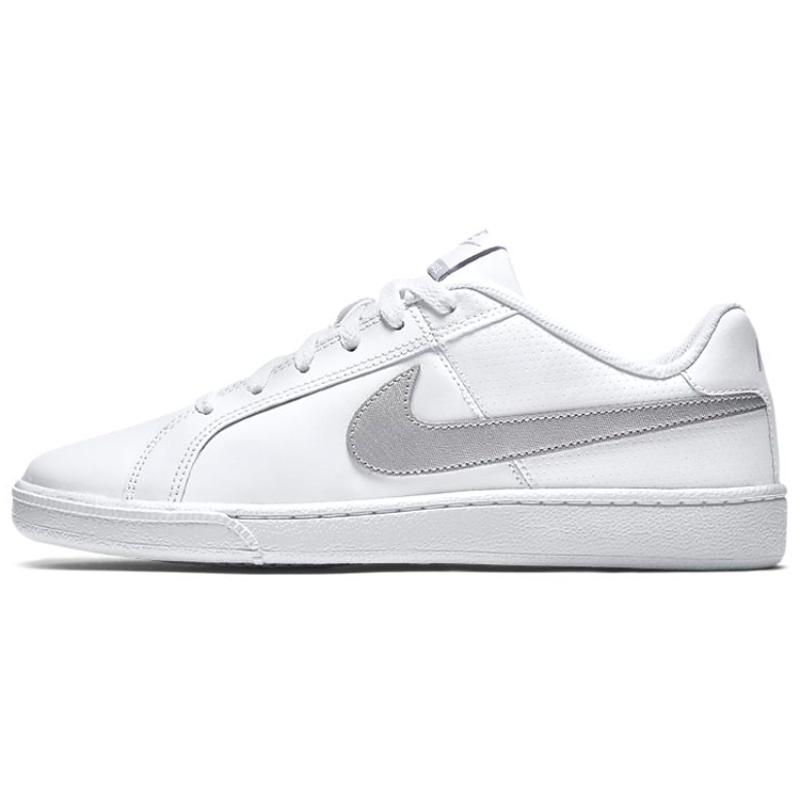 

Nike Court Royale White Metallic Silver Women s Sneakers 749867-100 38.5