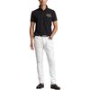 Polo Ralph Lauren SS24 Pattern Printed Crew Neck Slim Fit Short Sleeve Polo Shirt Men Tops Black MNPOKNI1N822583-001