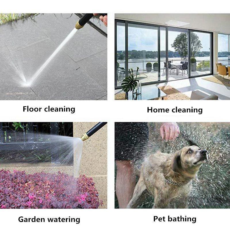 High Pressure Water Gun Car Washing Floor Cleaning Lawn Courtyard Garden Watering Nozzle Sprinkler