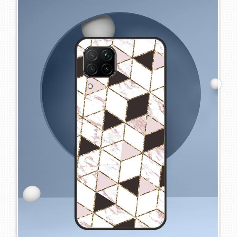 Marble Geometric For Huawei P30 P60 Pro P20 P40 Lite Nova 9 10 SE 12s 12i 11i 8i Y91 Y60 Y70 Y72 Y90 Y61 Case