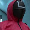 Hot! Squid Game  Mask Cos Cosplay Pretends To Play The Korean Tv Series Halloween Party