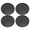 4 Pcs Wheel Center Hub Cap 65mm OD 48mm ID Stylish Universal Fit Easy To Install Wheel Tyre Center Cover Black